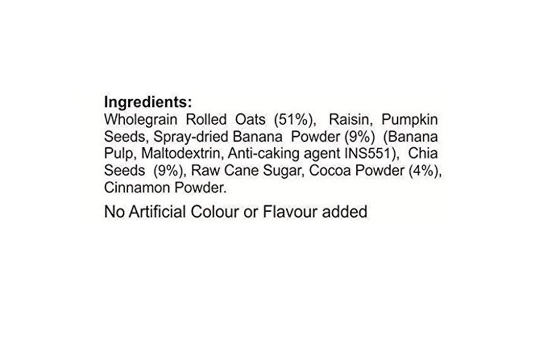 OGMO Banana Chocolate Overnight Oats   Pack  58 grams